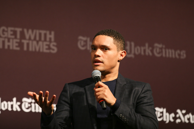 Trevor Noah, who spoke at Cahn this Sunday